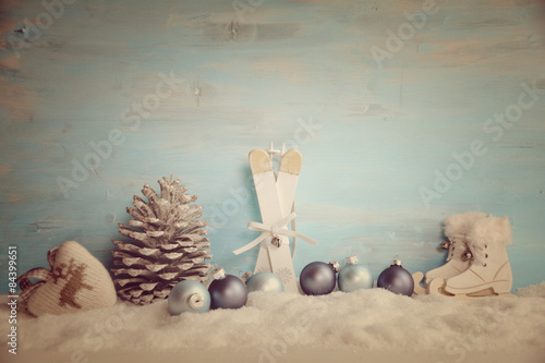 Weihnachtskarte - Weihnachtsdeko - Vintage © S.H.exclusiv