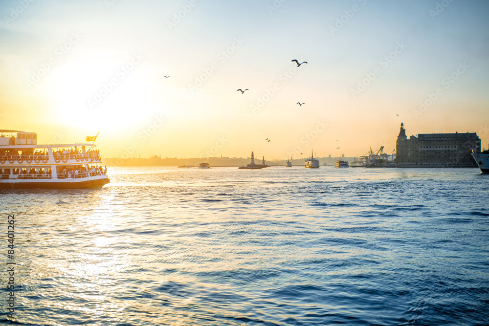 Fototapeta premium Bosphorus strait in Istanbul