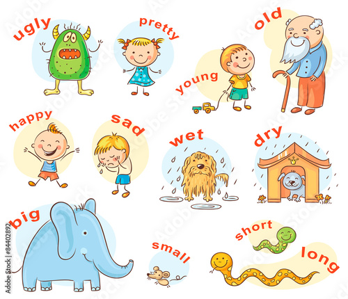 Antonyms Cartoons
