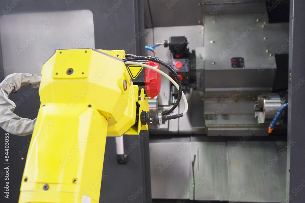 The image of metal-working machine The image of metal-working machine
