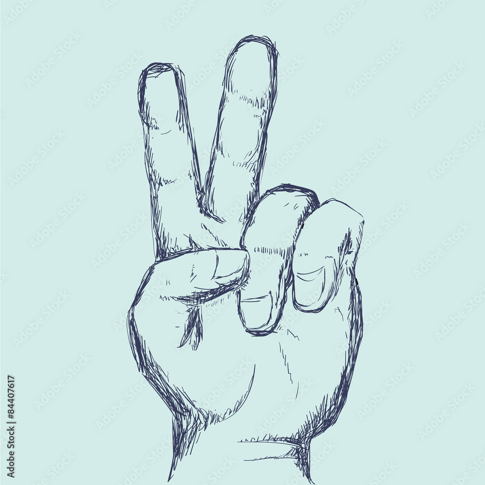 Fototapeta premium Human hand desgin 