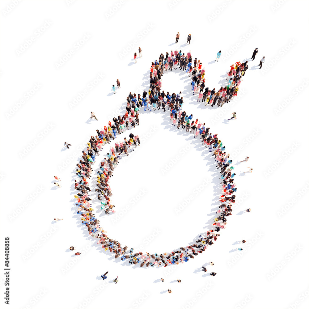 © tai111 - people in the shape of bombs.