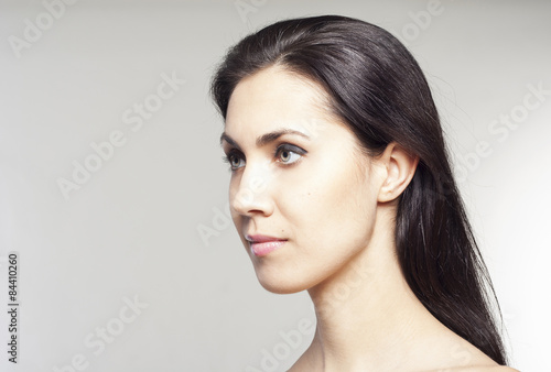 Portrait of beautiful woman