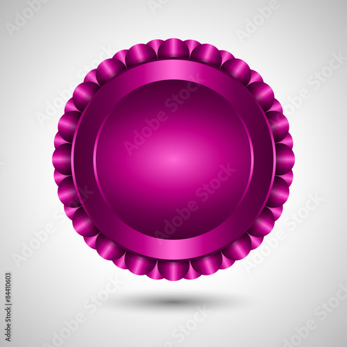 Abstract scale frame or button. Editable vector. Eps 10