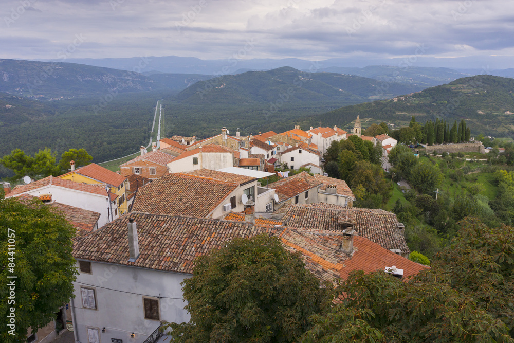 Fototapeta premium Motovun town in Croatia