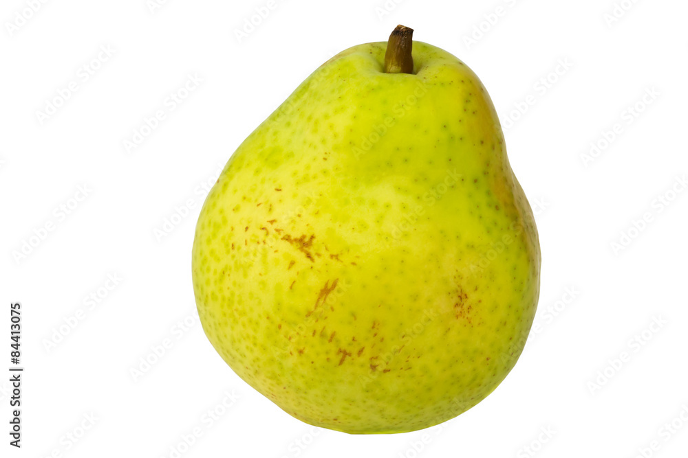 Pear isolated on a white background vitamins breakfast lunch dinner home kitchen organic health eco low weight