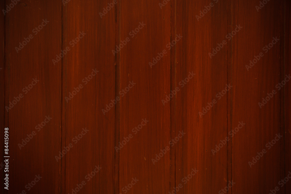 Wooden wall background and empty area for text, Beautiful wooden background for presentation files. - obrazy, fototapety, plakaty 