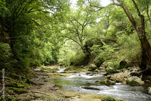 Escanela river in Queretaro, Mexico