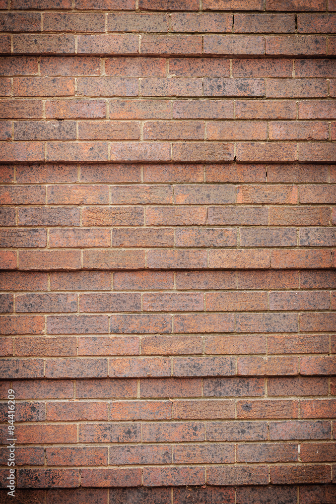 Obraz premium Red brick wall as texture or background. .