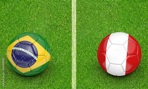 2015 Copa America football tournament  teams Brazil vs Peru