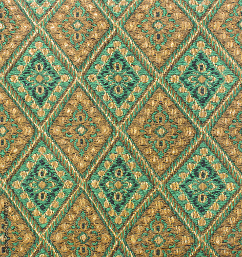 Thailand style fabric pattern background