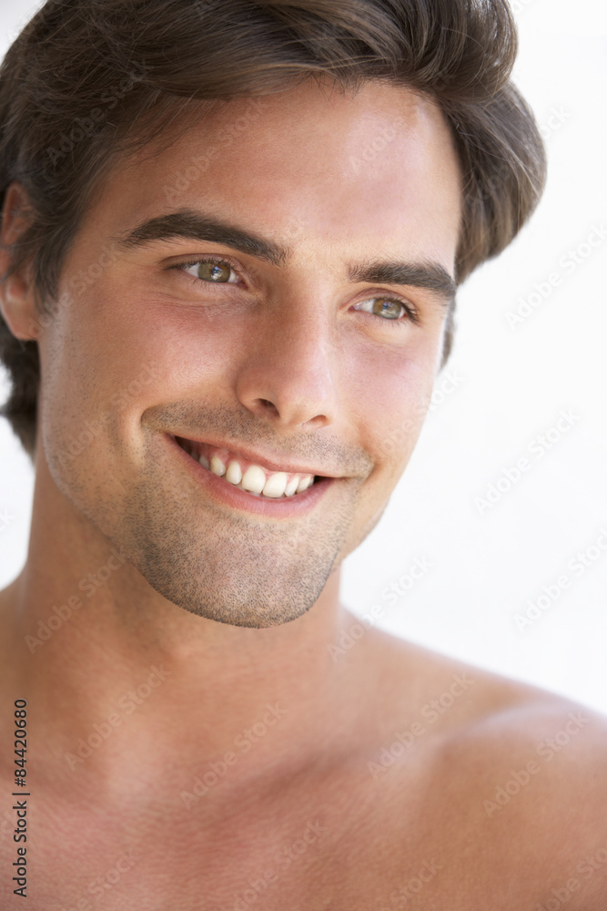 Portrait Of Smiling Young Man Portrait Of Smiling Young Man