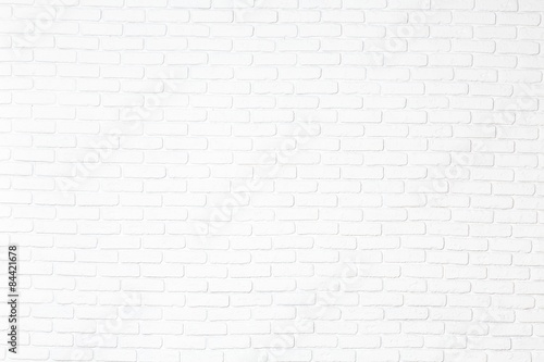 Brick  white  wall.