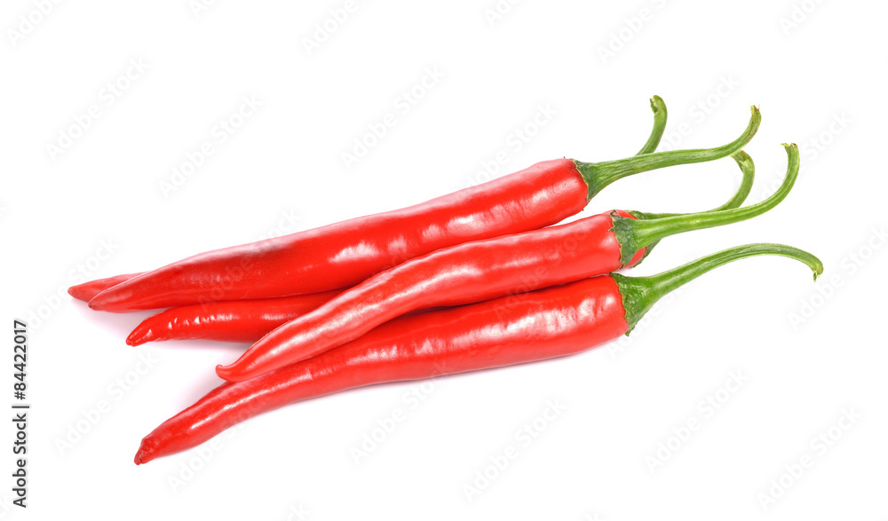 chili pepper isolated on a white background chili pepper isolated on a white background