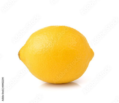 Lemon isolated on white background