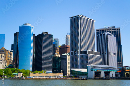 Staten Island ferry arrival to NYC