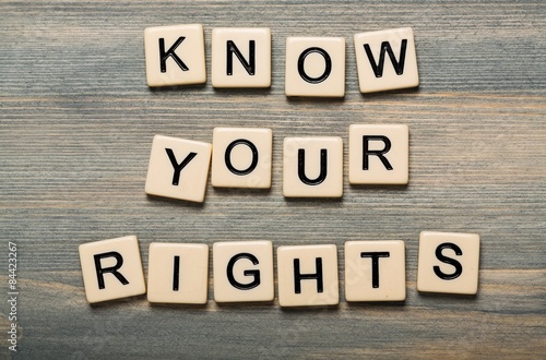 Your, know, rights. photo