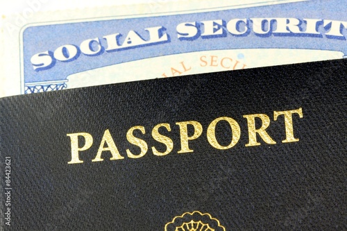 Social security card and United States passport - Travel documents