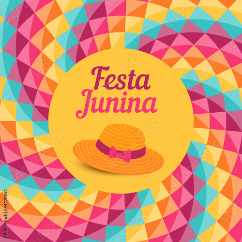 Festa Junina illustration - Brazil june festival