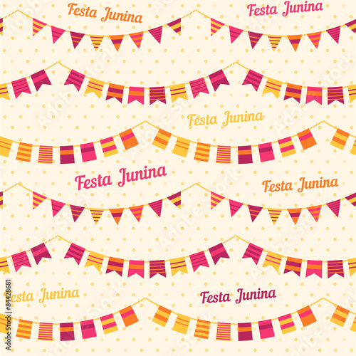 Festa Junina illustration - Brazil june festival