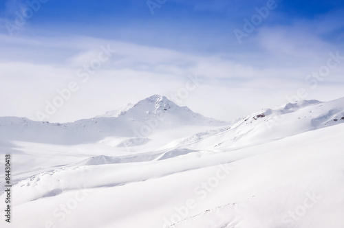 Winter mountains © smallredgirl