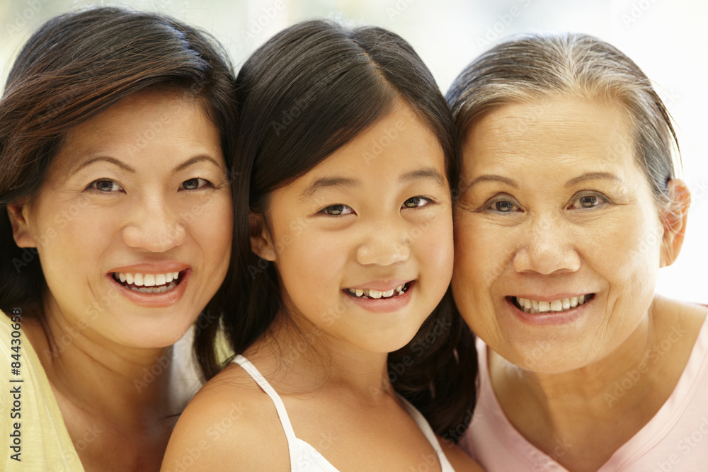 Asian mother,daughter and grandmother Asian mother,daughter and grandmother