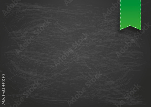 Blackboard Background Horizontal Format Flag