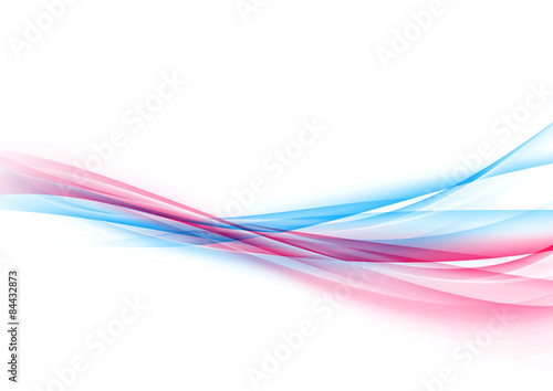 Blue and red power line fusion template