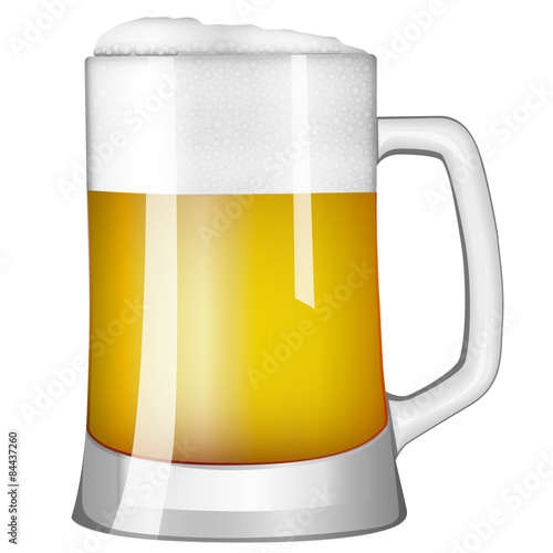 Glass of beer