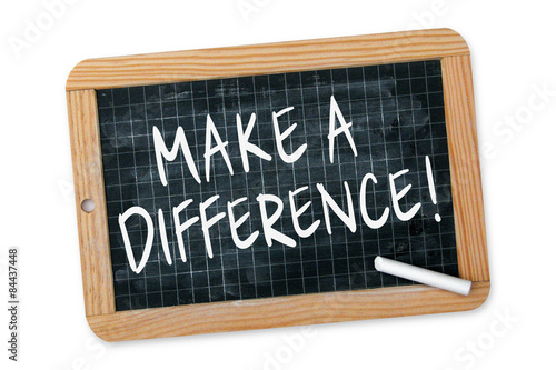 Make a difference photo