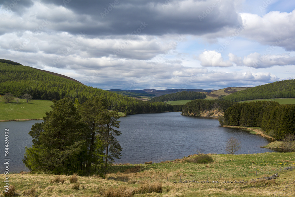 Backwater Reservoir, Angus, Scotland