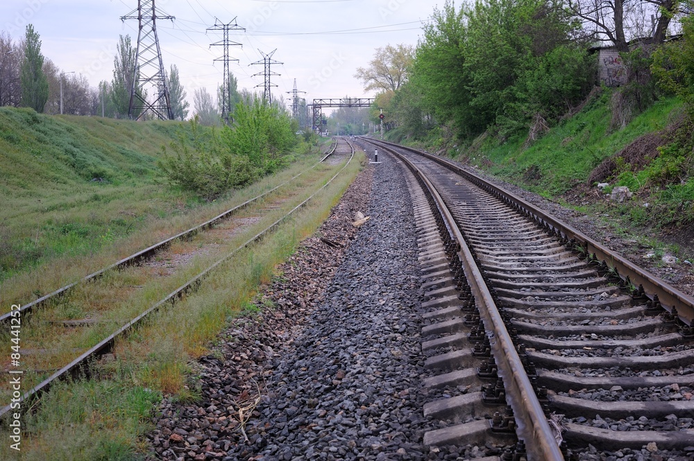 Fototapeta premium Railway Prospective