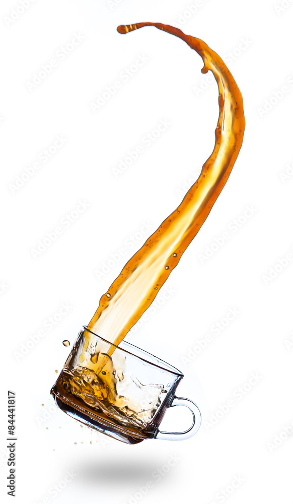 Obraz premium Coffee splash