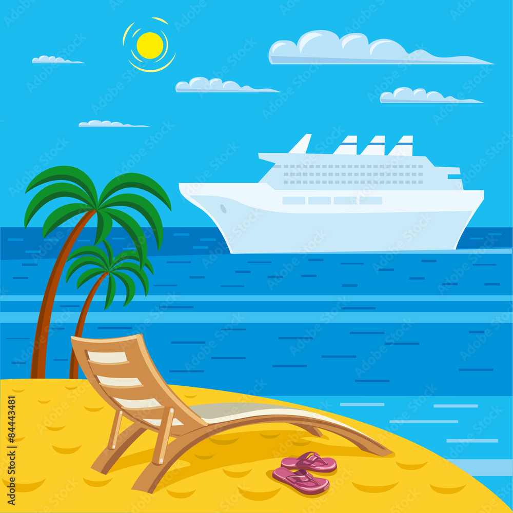 Fototapeta premium beach relax