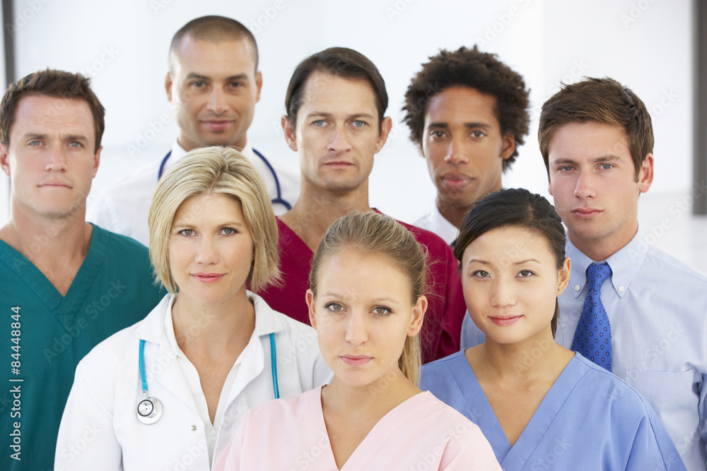 Portrait Of Medical Team Portrait Of Medical Team