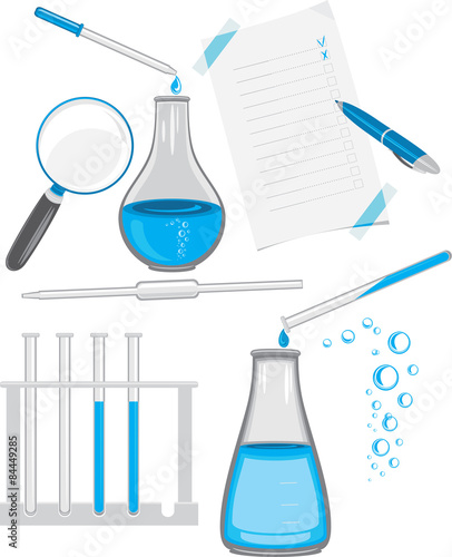 Chemical laboratory glassware