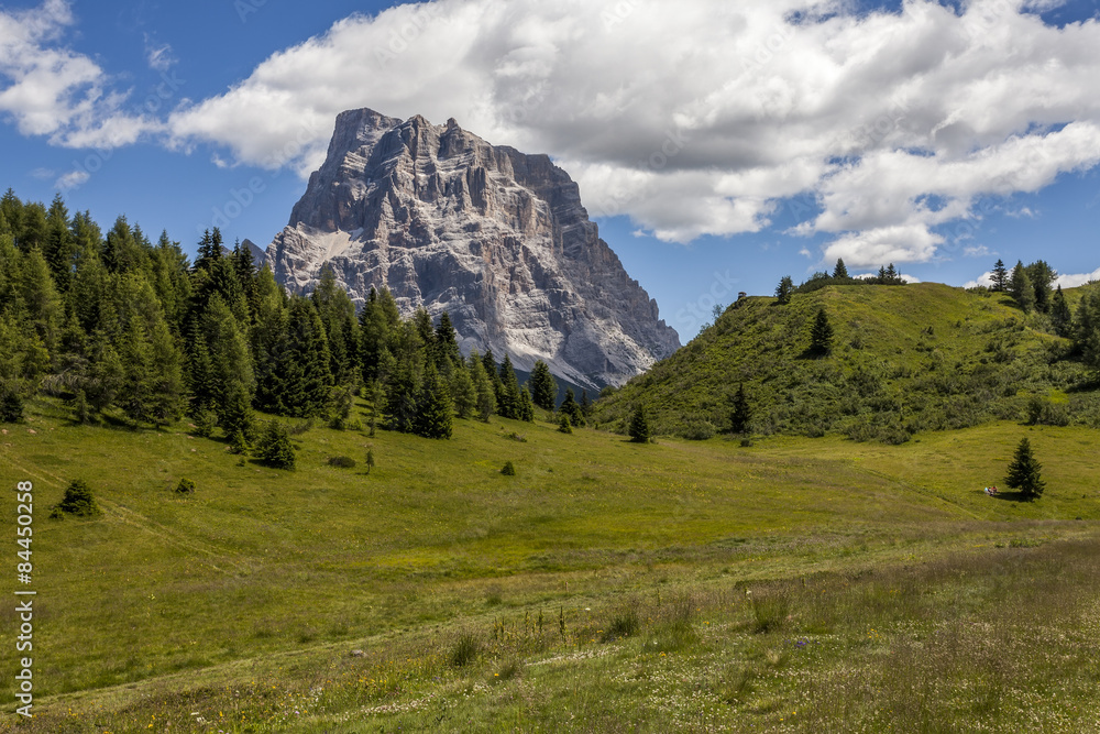 Summer Mountain landscape - Dolomites, Italy