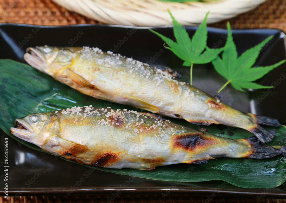 鮎の塩焼き 鮎の塩焼き
