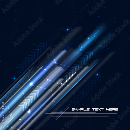 Abstract technology background, vector illustration