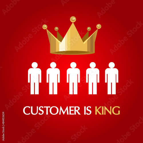 customer is king consumer user queen