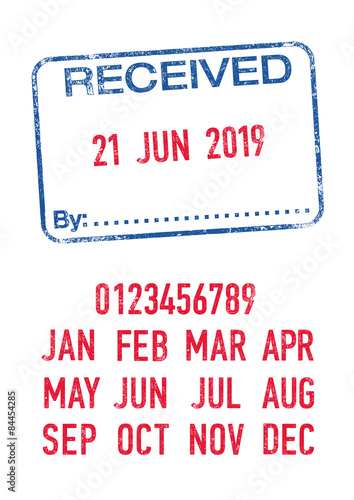 Received stamp