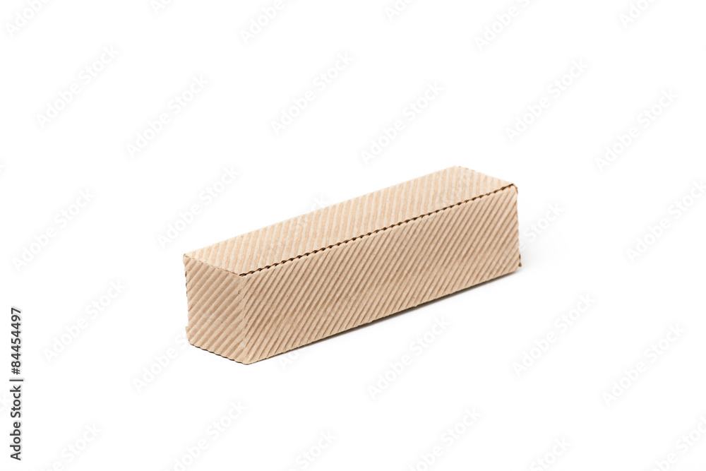 Cardboard Box isolated on a White background Cardboard Box isolated on a White background