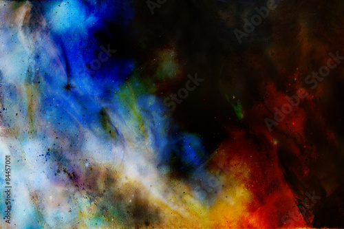 abstract color Backgrounds, painting colage with spots, rust 