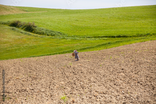 Wallpaper Mural spaventapasseri in paesaggio di campagna Torontodigital.ca
