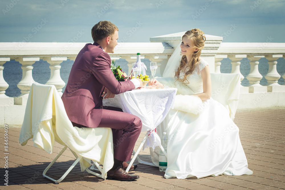 Obraz premium wedding couple