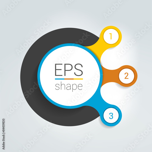 Flowchart diagram, scheme. Infographic element.