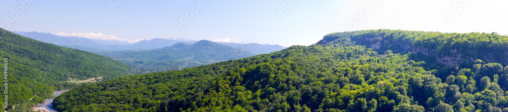 panorama/summer in the mountains