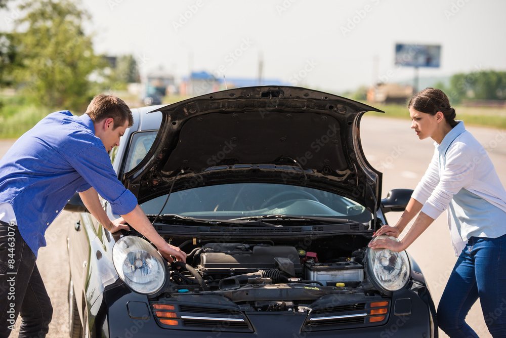 Broken car Broken car