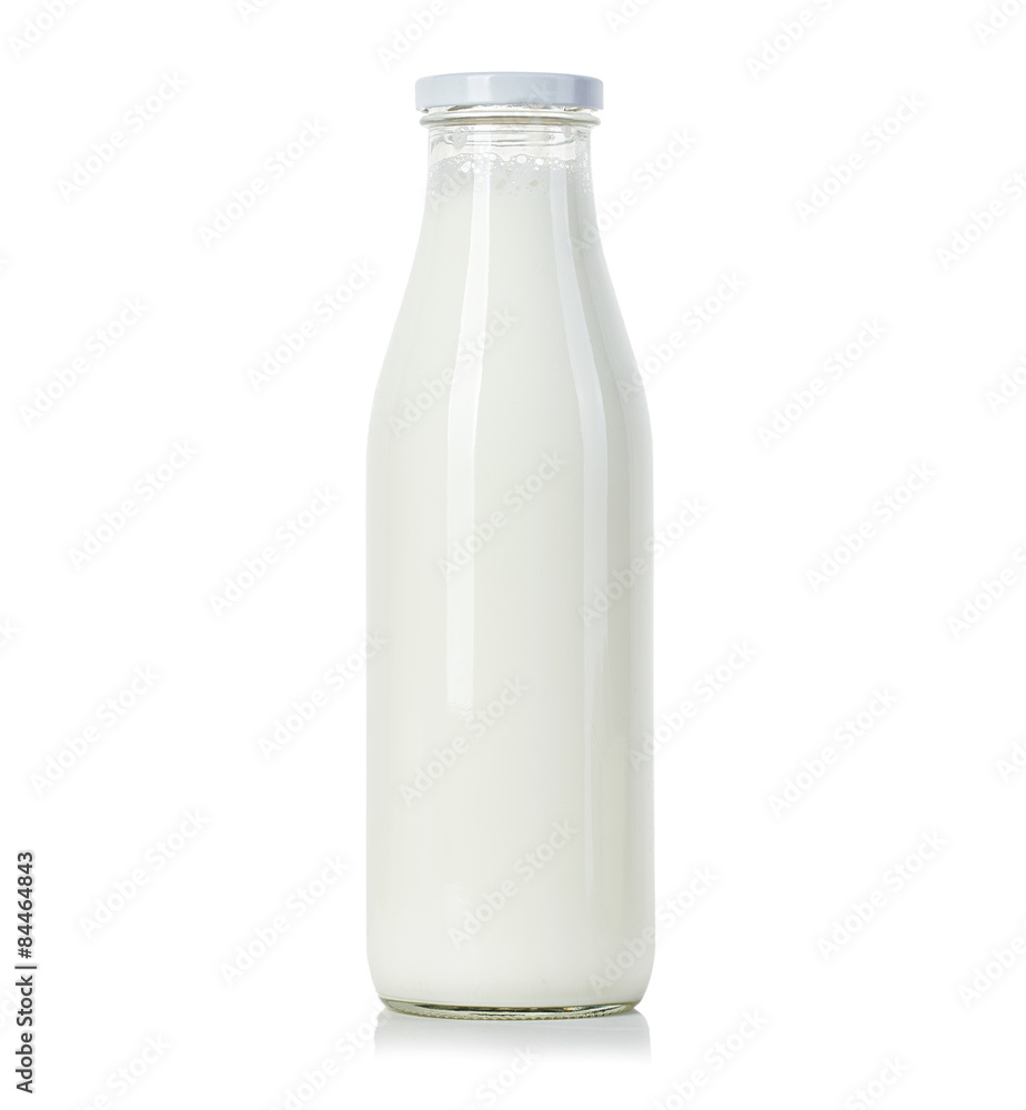 Bottle of milk isolated on white background Bottle of milk isolated on white background