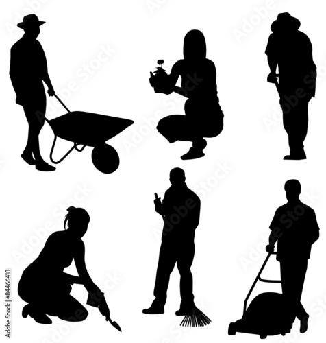 Gartenarbeit